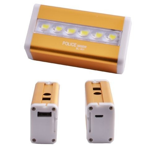 Зовнішні акумулятор(Powerbank)+налобний ліхтар POLICE 5800 mAh BL-901