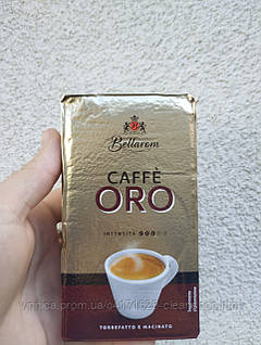 Молотый кофе Bellarom Caffè Oro 250 г – 100% арабика, ароматный немецкий кофе для эспрессо