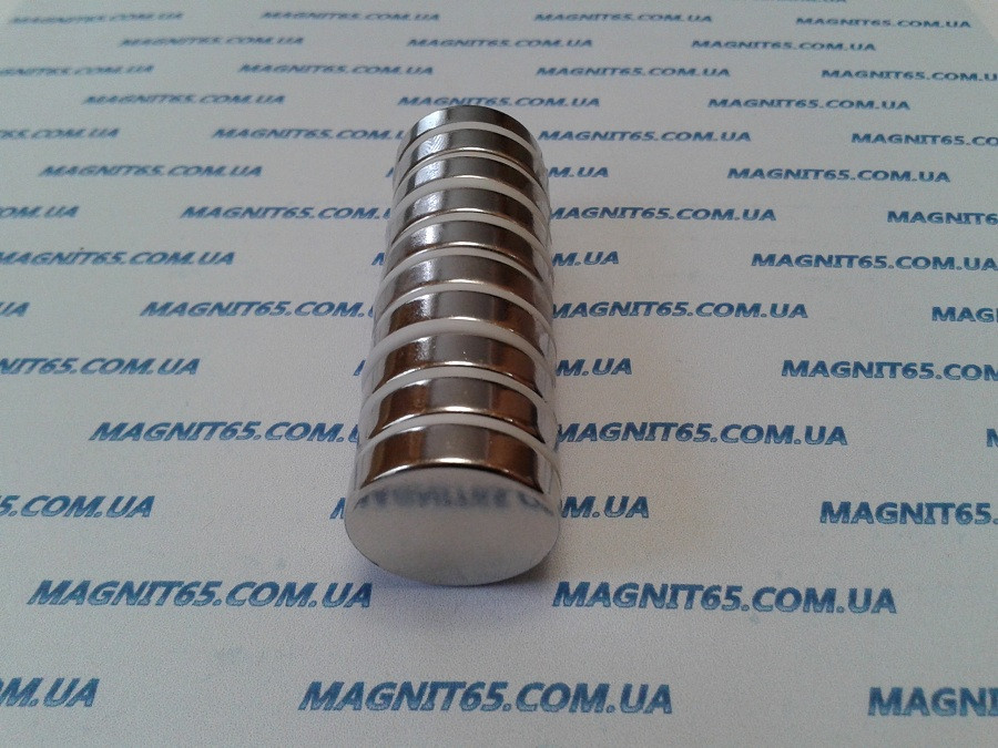 Неодимовый магнит диск D20*H5 сила сцепления 5,2 кг - фото 5 - id-p90157272