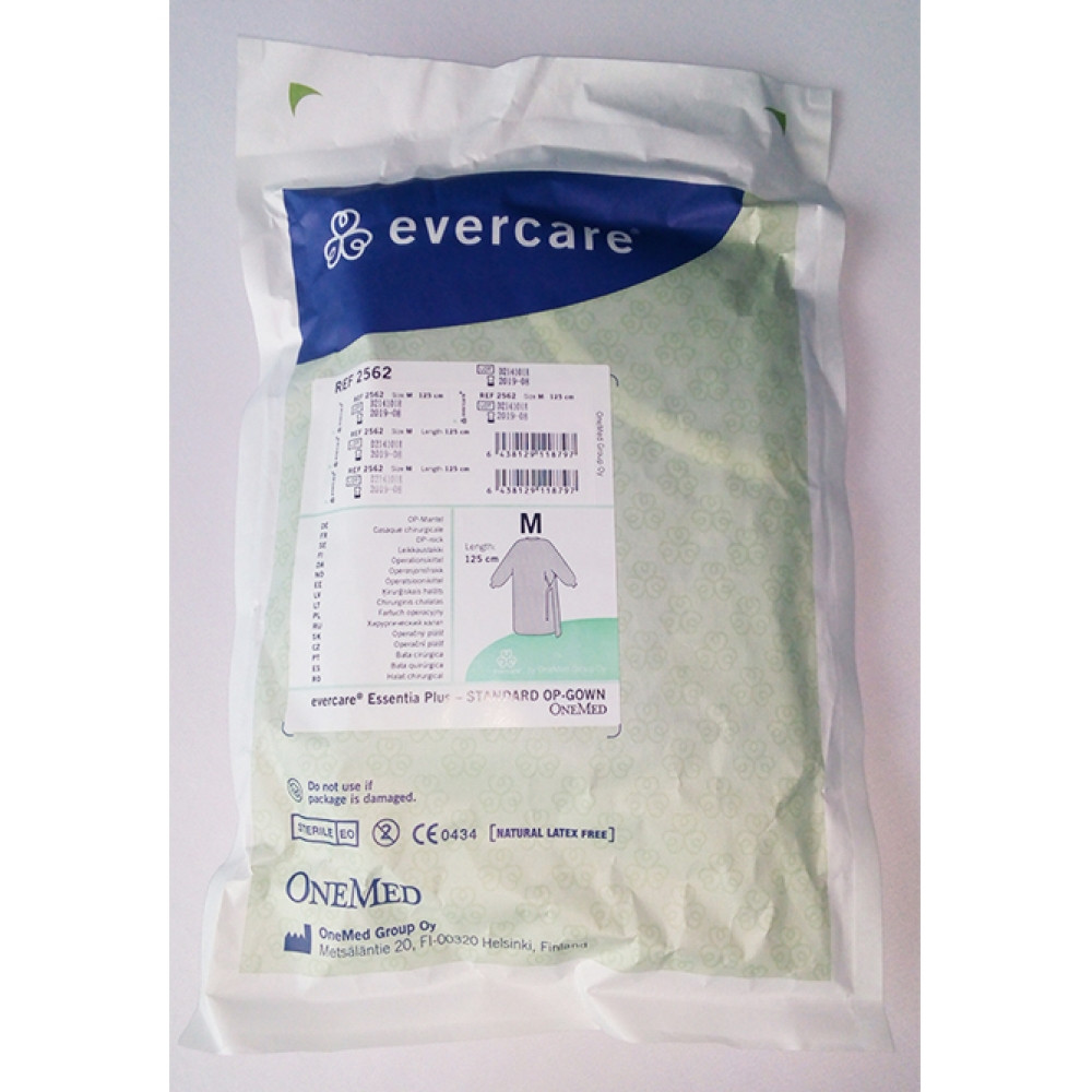 Халат хірургічний EVERCARE, М, стерильний