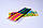 Олівці кольорові "MARCO"-Пегашка,No1011-6CB (6 шт./12 кольорів), фото 3