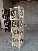 Стелаж Прованс для речей 170*40*40 см