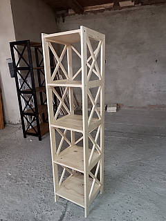 Стелаж Прованс для речей 170*40*40 см