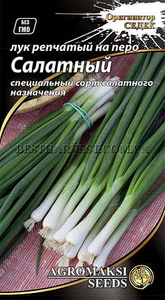 Насіння цибулі на перо "Салатна" 0.5 г, фото 1