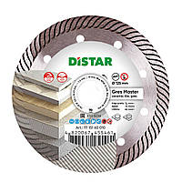 Диск алмазный отрезной Distar 7D 1A1R 125 Gres Master 1A1R 125x1,4/1,0x10x22,23 мм керамогранит PPO26