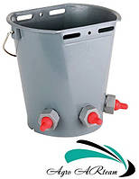 Відро для випоювання ягнят (3 соски), 9 л