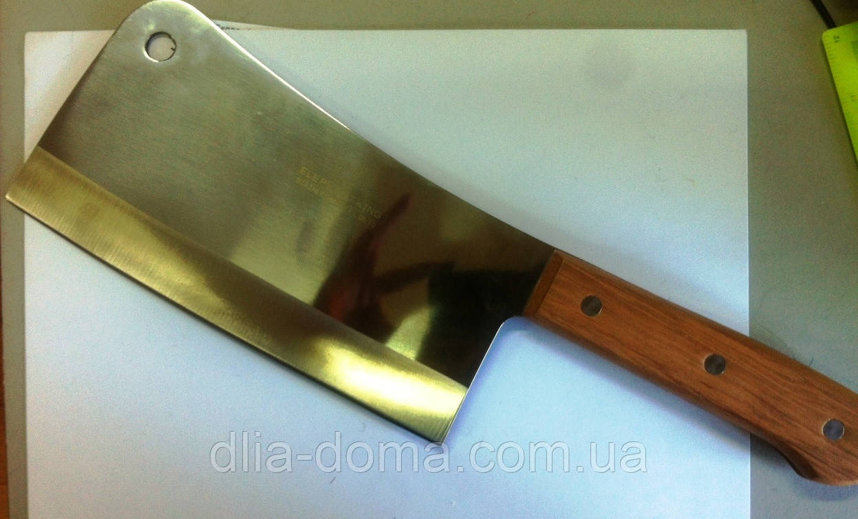 Ніж секач із дерев. ручкою 9*20 см