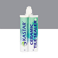 Двухкомпонентная замазка (затирка) Kastar Ceramic Tile Sealant К-07 бетонно-серый, (Light Grey) (6972075260046)