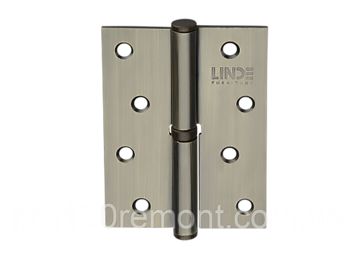 Петля для дверей МВМ LINDE сталева права з’ємна H-100R