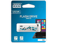 Флешка USB GoodRam 16Gb Click USB2.0 White