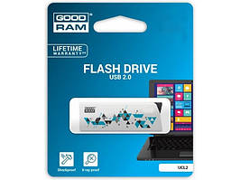 Флешка USB GoodRam 16Gb Click USB2.0 White