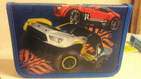 Школьный пенал Hot Wheels KITE HW13-621-2