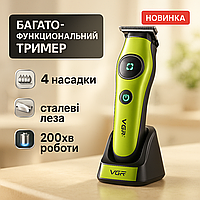 Машинка для стрижки с многофункциональными насадками, Мужской набор для стрижки волос аккумуляторный IJ-34