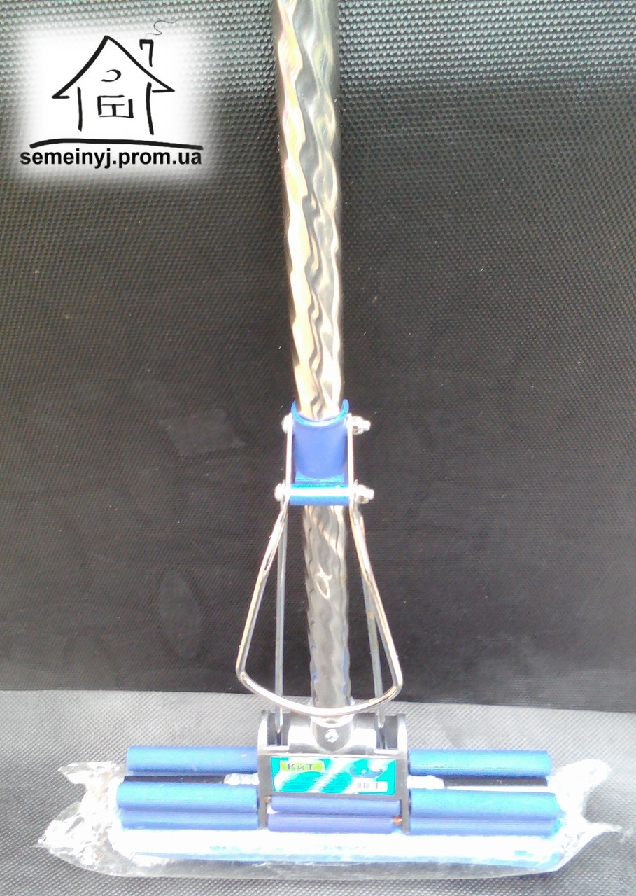 Швабра Кит "Коса" з механічним віджиманням, фото 1