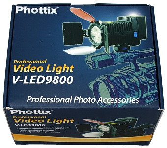 Накамерный свет Phottix V-LED9800 Professiona. Профессиональное накамерное освещение. - фото 4 - id-p493806240