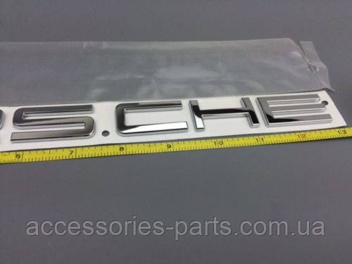  Porsche Cayman 2014+ Емблема Значок шильдик Porsche на багажник Новий Оригінал 