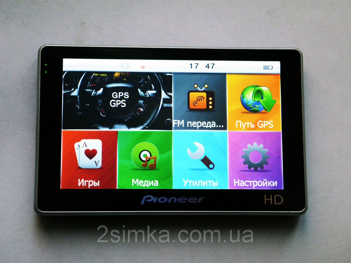 5" GPS навигатор HD - 4Gb + FM-трансмиттер - Mp3 - фото 1 - id-p33726182