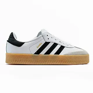 Adidas Samba Platform White 38, Брендовые качественные кроссовки, Акция! Низкая Цена!