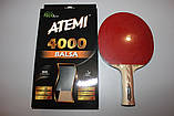 Ракетки для настільного тенісу Atemi 4000, Ракетка н/т ATEMI, фото 3