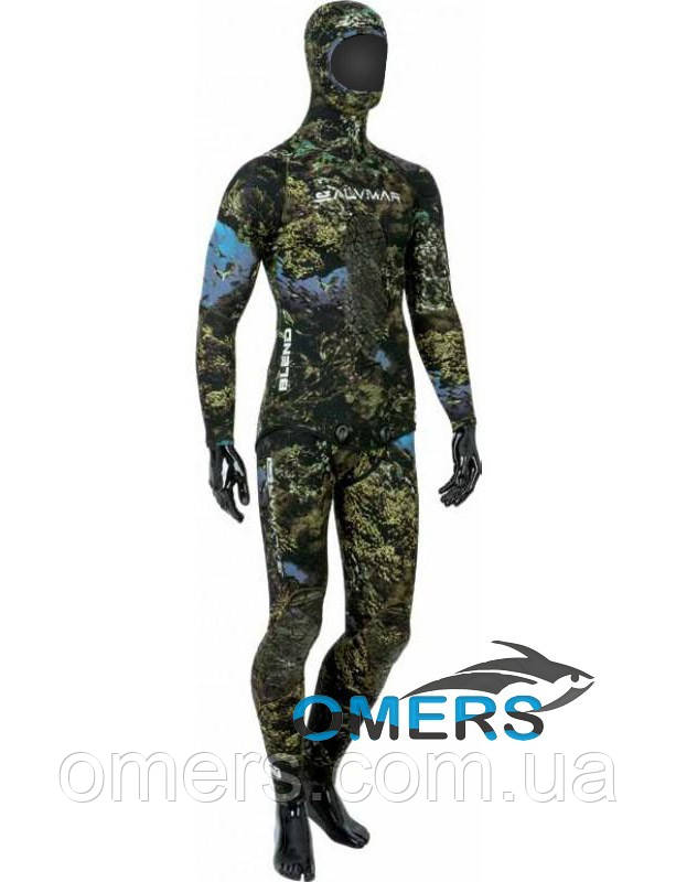 Гідрокостюм Salvimar Blend Camo 5,5 мм для підводного полювання