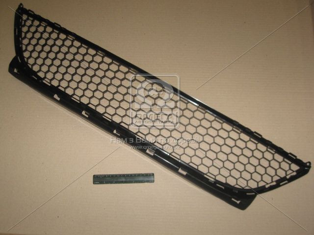 Решітка бампера Рено Логан, RENAULT LOGAN 2009- (пр-во TEMPEST), фото 1