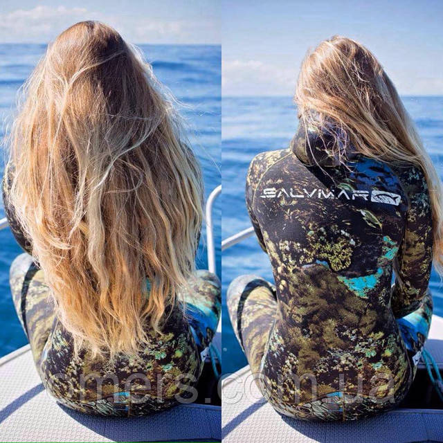 Гидрокостюм Salvimar Blend Camo 5,5 мм для подводной охоты