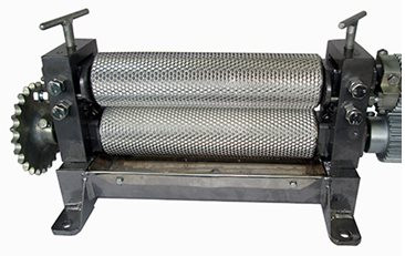 Вальці трутневі (ячейка 7 мм) машинні в комплекті з ручкою, фото 1