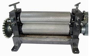 Вальці трутневі (ячейка 7 мм) машинні в комплекті з ручкою