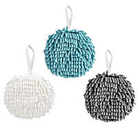 Рушник для рук із мікрофібри, швидкопоглинаючий; 3 кольори - Білий