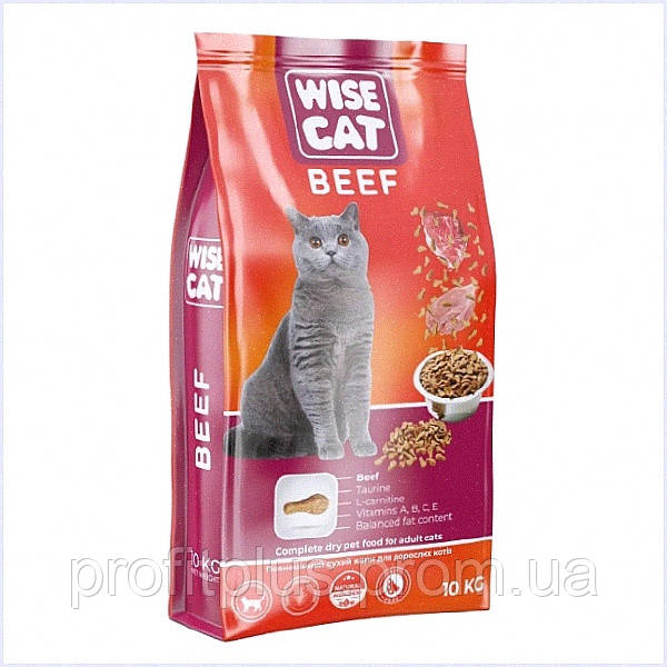 Wise Cat Beef - Говядина  (29/12)10кг, 8T9148M26, фото 1