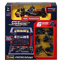 Набор Bburago Pit Pass Oracle Red Bull Racing RB20, 1:43, 18-38453 (#1) [6127-liht]