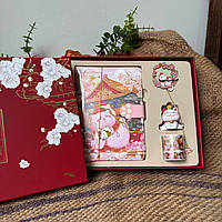 Подарунковий канцелярський набір "Кіт удачі та багатства"