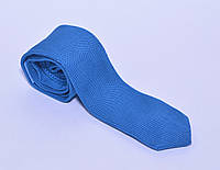 Синя в'язана краватка