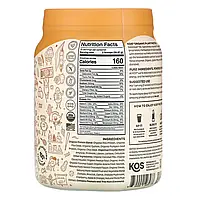 Органічний рослинний протеїн, шоколадне арахісове масло, Organic Plant Protein, Chocolate Peanut Butter, KOS, 583 г