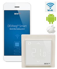 DEVIreg Smart - багатофункціональний інтелектуальний смарт регулятор з Wi-Fi модулем Ivory