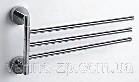 Вішалка поворотна потрійна, фото 1