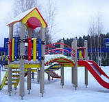 Дитячий майданчик "Дві вежі" для садків, фото 4