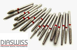 Стоматологічні алмазні бори Diaswiss - інструменти найвищого швейцарської якості.