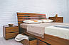 Дерев'яне ліжко із шухлядами Маріта Люкс Олімп, фото 6