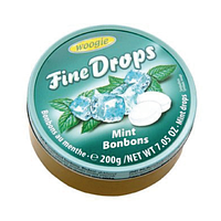 Льодяники Fine drops Mint Bonbons «М'ятні» 200g