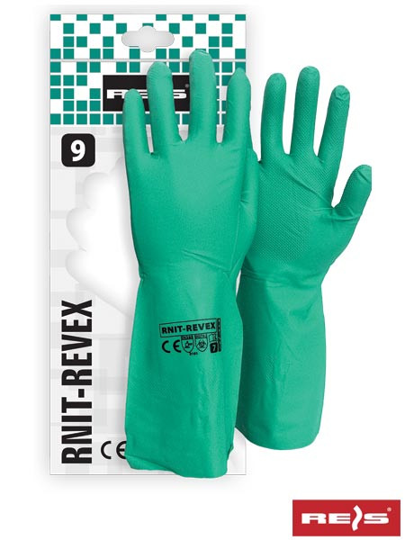 Захисні рукавички з нітрилу RNIT-REVEX Z