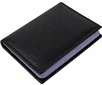 Ol Кожаный картхолдер Dugros Eco Mod черный визитница для карт с защитой RFid для мужчин и женщин TOP22-G