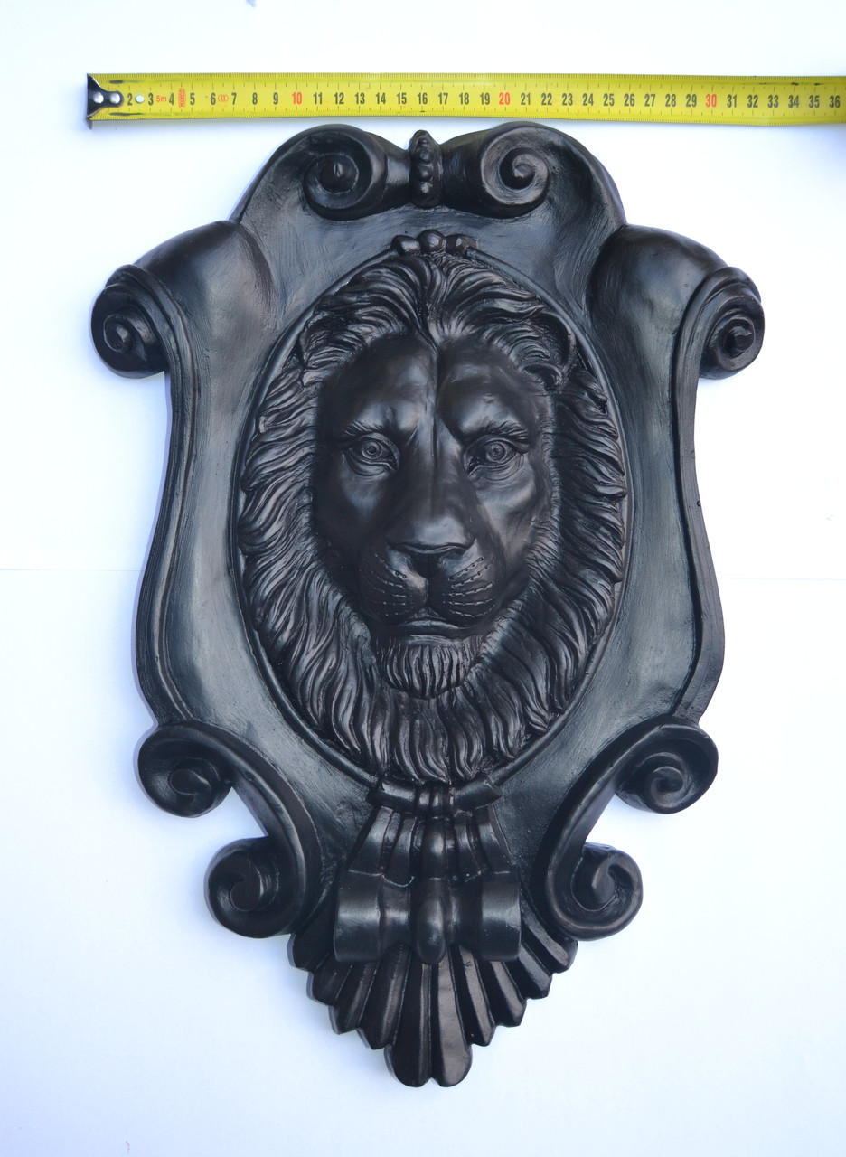 Настенный декор - картуш с головой льва - фото 5 - id-p496843065
