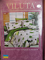 Постільна білизна "Viluta", двоспальний комплект, 220х200, з квітковим принтом