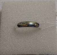 Обручальное кольцо из серебра 2