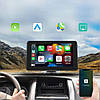Монітор для камери заднього виду 7", Carplay, Чорний / Монітор для автомобіля / Автомобільна мультимедійна система, фото 5