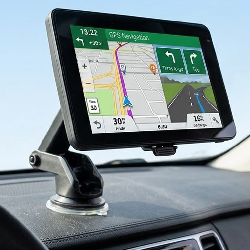 Монітор для камери заднього виду 7", Carplay + камера, Чорний / Монітор для автомобіля / Автомобільна мультимедійна система, фото 1