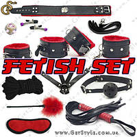 Набір для романтичних ігор — "Fetish Set" — 12 в 1