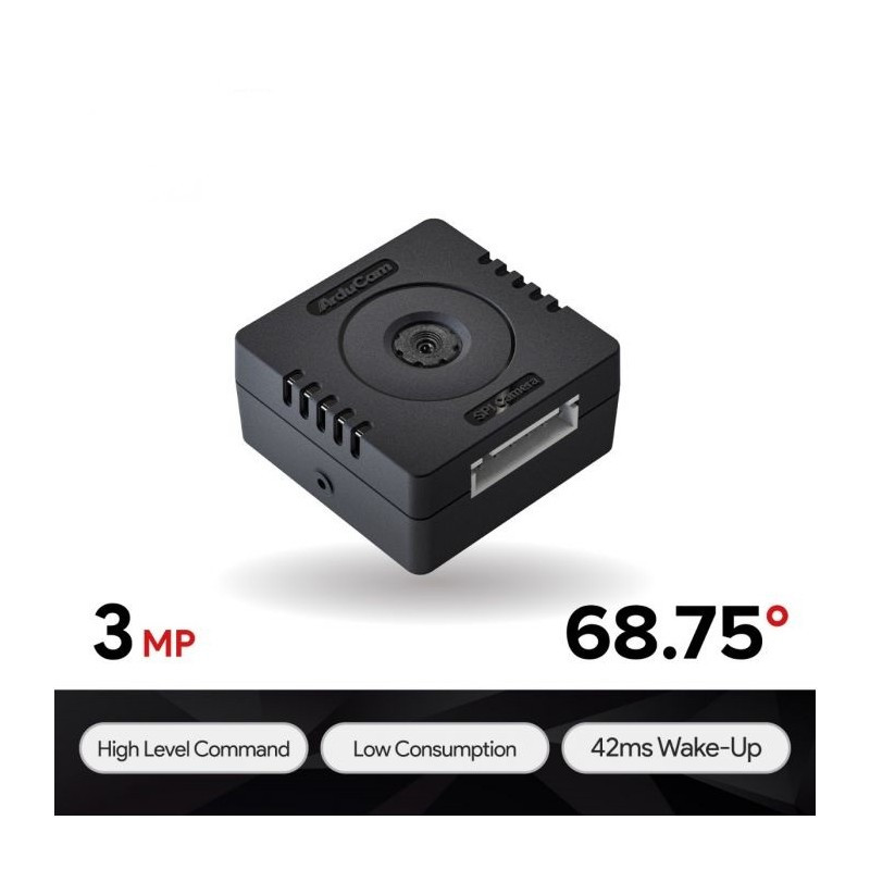 Модуль камери ArduCAM Mega 3MP SPI - камера з 3-мегапіксельним сенсором та інтерфейсом SPI, фото 1