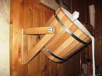 Відро водоспад для лазні